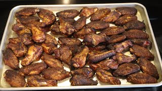 Smoked Chicken Wings On The Oklahoma Joes Highland [upl. by Moberg]