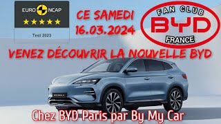 Sortie Nationale de la BYD Seal U présentation chez BYD Paris ByMyCar [upl. by Sanoj]