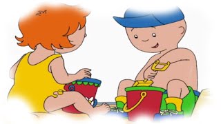 Caillou Full Episodes  Caillou and Rosie go to the beach [upl. by Tate12]