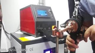 Portable induction heater for induction brazing welding soldering [upl. by Sayers]