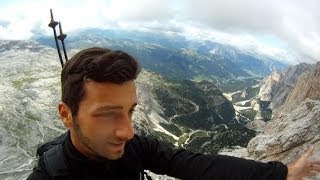 Via Ferrata Tommaselli e Cengia Veronesi GOPRO [upl. by Forrer]