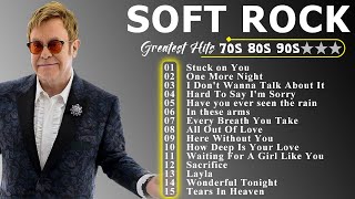 Soft Rock Hits 70s 80s 90s  Lionel Richie Rod Stewart Phil Collins Bee Gees Lobo [upl. by Eire179]