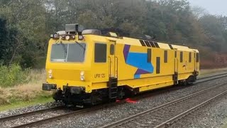 Eurailscout UFM120 Baan en Bovenleiding Arnhem➡️Maasbracht at MookMolenhoek 10112024 Maaslijn [upl. by Selym]