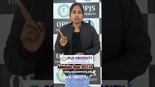 Admission Open For 202324  Get Direct Admission at OPJS University [upl. by Toolis]