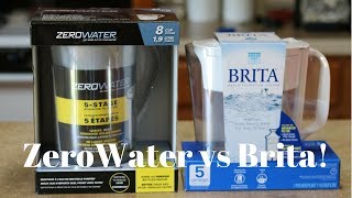 ZeroWater vs Brita [upl. by Ahsenauq]