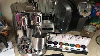 Nespresso Creatista Plus Espresso Machine by Breville Brushed Stainless Steel Review [upl. by Aikcin865]