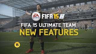 FIFA 15 Ultimate Team  New Features [upl. by Reyotal]