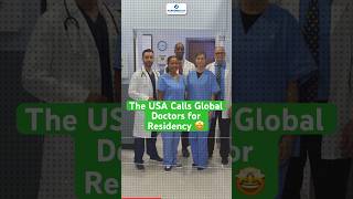 The USA Calls global doctors for residency 💰💸 Doctor USMLEExam NEETPG Trending [upl. by Tnek]