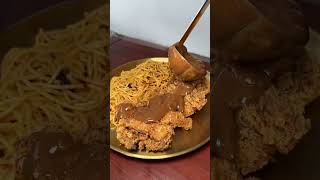 Golden Steak Plate  Bandung food kulinerfood fyp viralvideo shorts [upl. by Neerual]