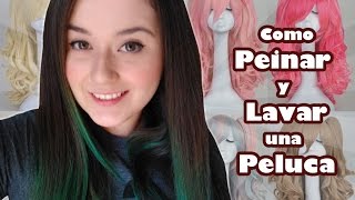 Cosplay  Como Peinar Desenredar y Lavar una Peluca  Serie 1 [upl. by Herbst938]