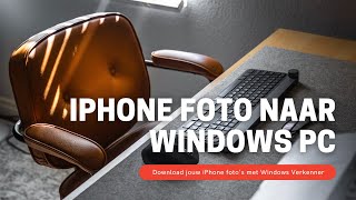 IPHONE foto naar PC overzetten [upl. by Reivilo]