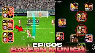 KIMMICH de 102 🤩 Así JUEGAN los ÉPICOS del BAYERN MÚNICH  EFOOTBALL 2024 Mobile [upl. by Krysta98]