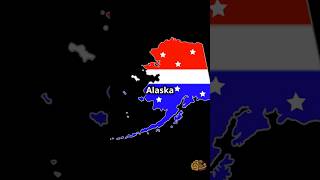 Alaska The State That’s BOTH East and West 🇺🇸 🌏✨  🧠 Fact Snack [upl. by Rosette770]