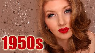 Historically Accurate 1950s Makeup Tutorial [upl. by Enwad860]