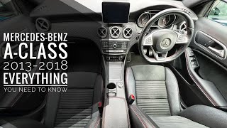 20132018 Mercedes AClass All you need to know interior and exterior features and how to use them [upl. by Lutim406]