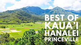 KAUAIS NORTH SHORE 12 Things to Do from Princeville Hanalei amp Haena [upl. by Orgell]