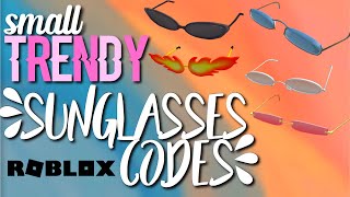 12 TRENDY SUNGLASSES IDS amp LINKS ROBLOX GLASSES CODES [upl. by Jesse825]