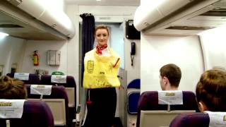 IAOT  InFlight Safety Demonstration [upl. by Dohsar]