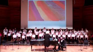 quotThe Rainbow Connectionquot  Rutgers Childrens Choir amp Scarlet Singers May 11 2014 [upl. by Kcirdes88]