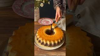 Chocolate Flan cake  Karamelli kek [upl. by Humphrey]