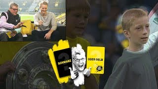 Is that Marco Reus 😮 André Schürrle takes on Nobby  quotThe Duel 🖤 or 💛 quot [upl. by Crofoot]