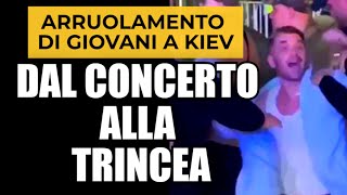 KIEV ARRUOLAMENTO DI GIOVANI AL CONCERTO ROCK DI OKEAN ELZY [upl. by Weinreb]