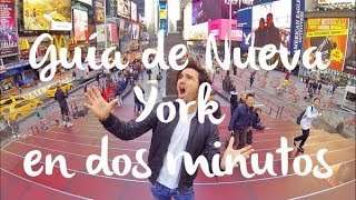 Guía de Nueva York  Viajes en 2 minutos [upl. by Manlove]