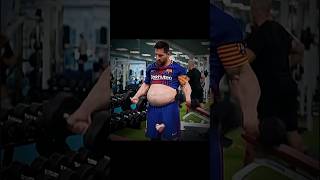 Messi X obesity 😂 trending football ronaldo viral funny shorts [upl. by Adnek]