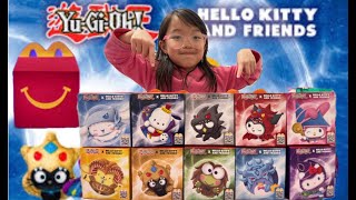 YuGiOh x Hello Kitty and Friends Happy Meal  ALL 10 [upl. by Colville]