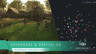 CRYENGINE Spatial OS implementation  TEASER [upl. by Ainadi284]