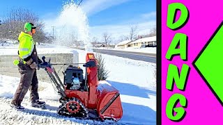 Coolest Snowblower  I Have Ever Seen [upl. by Laehcar]