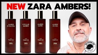 New ZARA AMBER COLLECTION FRAGRANCES  WORTH IT [upl. by Aya]