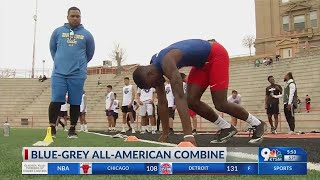 BlueGrey AllAmerican Combine comes to El Paso [upl. by Efeek]