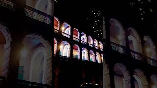 LIGHT SHOW at Sai ying Pun Hongkong [upl. by Towland]