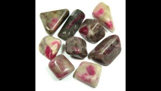 Healing Crystals Ruby Feldspar Information Video [upl. by Edita]