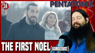 Advent Reaction Day 24  The First Noel by Pentatonix surprise ending [upl. by Ahsitel]