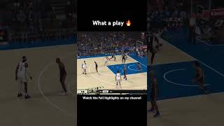 JDub to Hartenstein shorts nba nba2k25 basketball [upl. by Fried967]