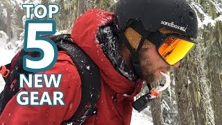 Top 5 Snowboard Tech amp Accessories this Month [upl. by Gardol278]