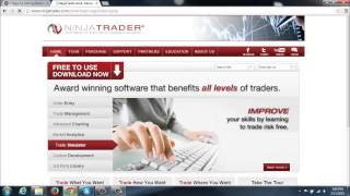 Installing NinjaTrader [upl. by Ysdnyl5]