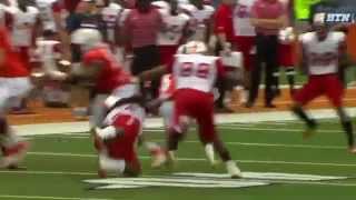 Josh Ferguson  Illinois Football  HB  2014 WKU amp OSU Games [upl. by Niawat175]