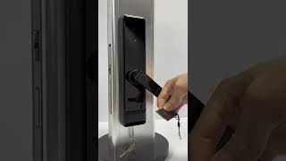 TTlock tuya mortise fingerprint digital electronic smart door lock [upl. by Aisinoid48]