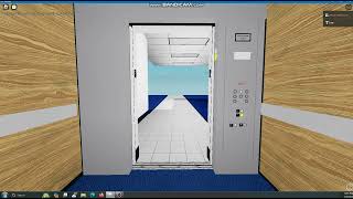 Glass Modded Otis Lexan Elevator Sears Towne East Square Mall Whichita KS  Roblox [upl. by Udenihc614]