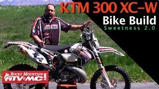 2014 KTM 300 XCW Bike Build quotSweetness 20quot [upl. by Brita]