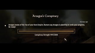 Reaching 2000 conspiracy strength  Mount and Blade 2 bannerlord [upl. by Ihp433]