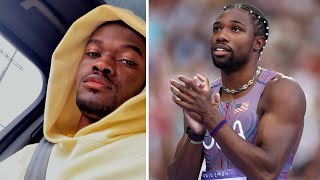 USA ATHLETE ATTACK NOAH LYLES WITH SHOCKING THREAT 😳 [upl. by Amie984]