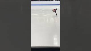 david li free skate  cranberry cup 2024 [upl. by Ettennat]