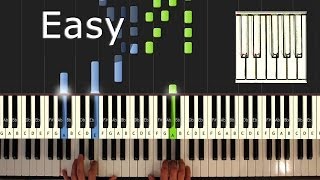 Jingle Bells  Piano Tutorial Easy  How to Play synthesia  Christmas [upl. by Aivekal776]