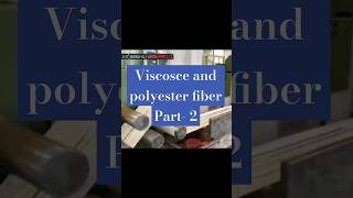 Difference between Viscosce and polyester fiber textile  home science tgt pgt dsssb youtubeshorts [upl. by Melgar465]