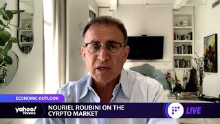 Cryptocurrencies dont have any fundamental value and are driven by speculation Nouriel Roubini [upl. by Ahsram]