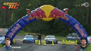 Drift Masters Round 4 2024  LatviaRiga Finale Conor Shanahan vs James Deane driftmasters riga [upl. by Niro]